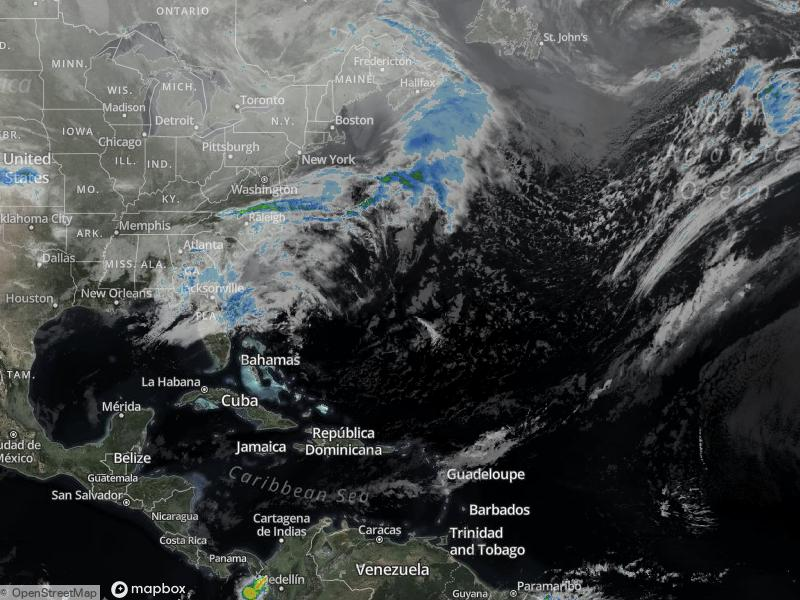 Atlantic Infrared Satellite