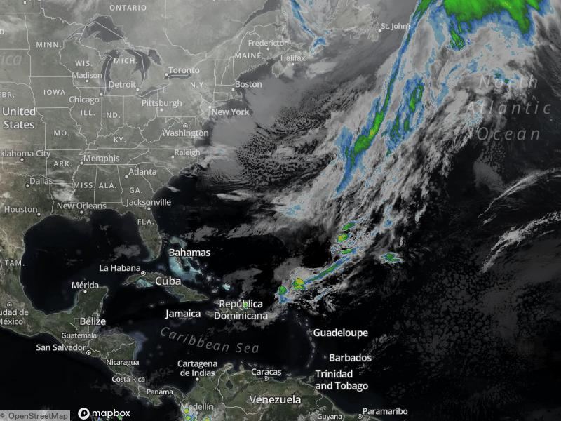 Atlantic Infrared Satellite