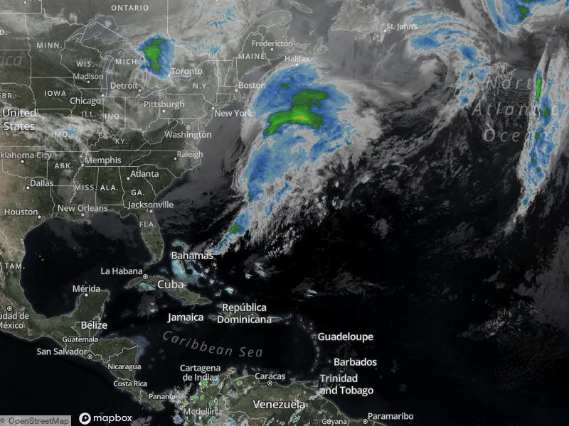 Atlantic Infrared Satellite