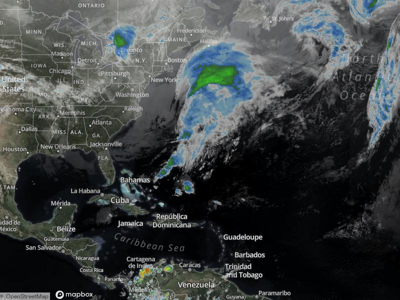 Atlantic Infrared Satellite