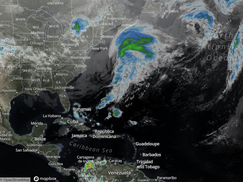 Atlantic Infrared Satellite