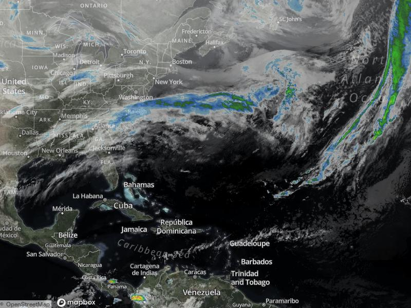 Atlantic Infrared Satellite