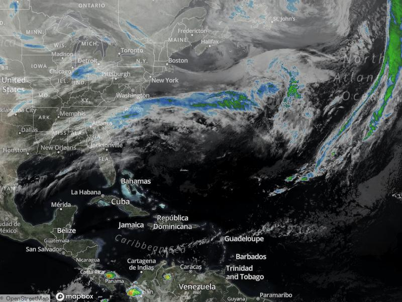 Atlantic Infrared Satellite
