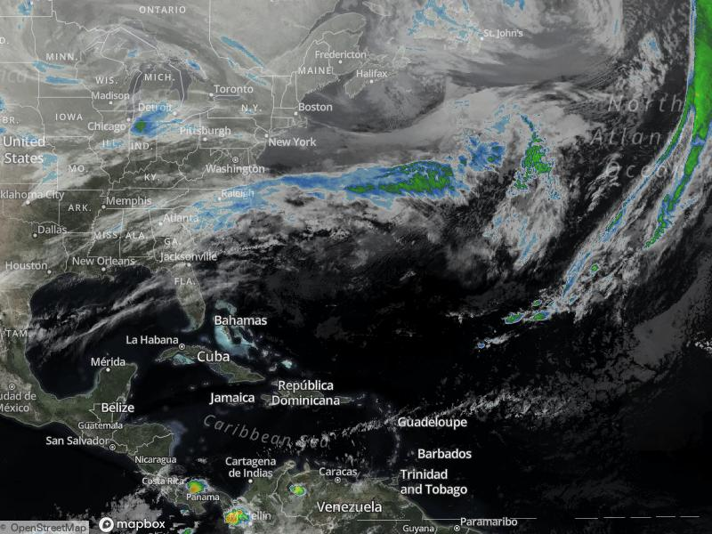 Atlantic Infrared Satellite