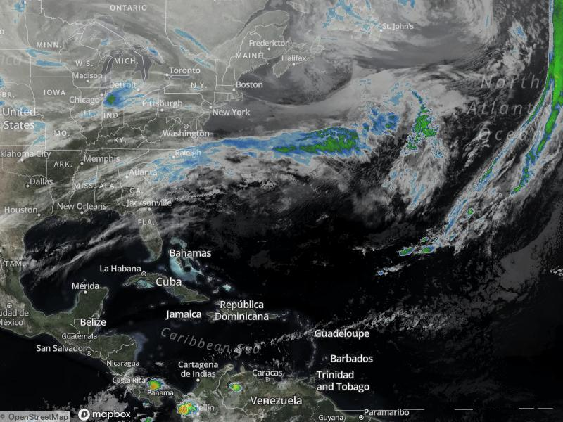 Atlantic Infrared Satellite