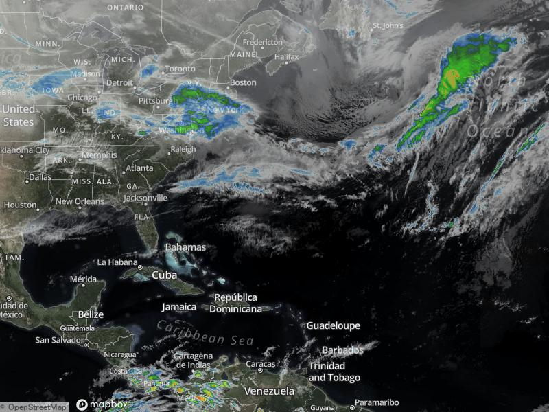 Atlantic Infrared Satellite