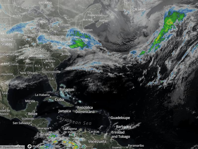 Atlantic Infrared Satellite