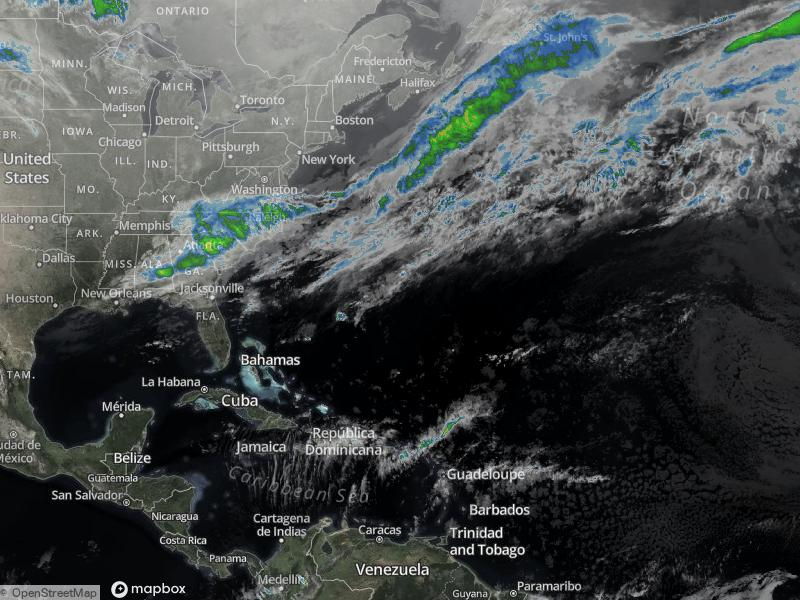 Atlantic Infrared Satellite