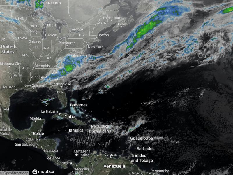 Atlantic Infrared Satellite