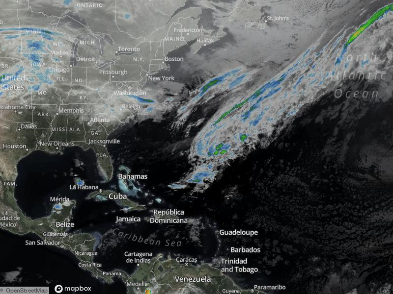Atlantic Infrared Satellite