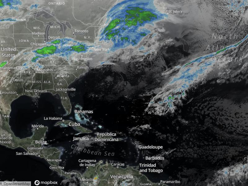 Atlantic Infrared Satellite