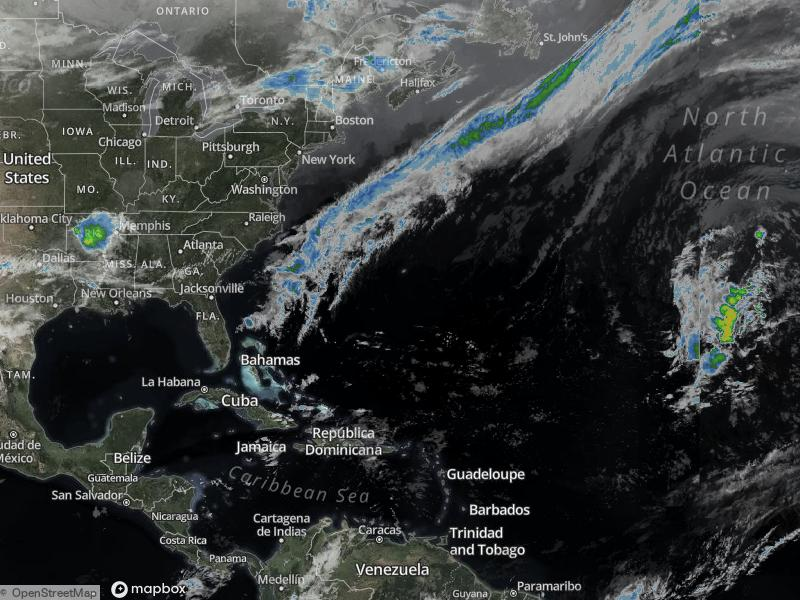 Atlantic Infrared Satellite