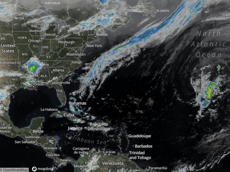 Atlantic Infrared Satellite