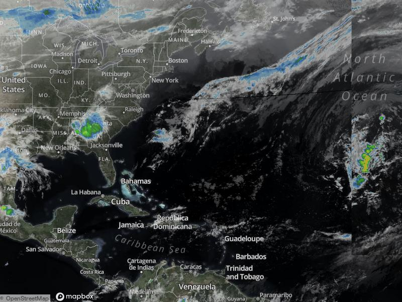 Atlantic Infrared Satellite