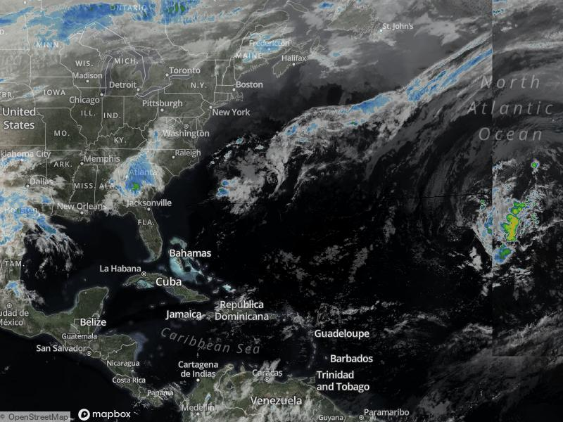 Atlantic Infrared Satellite