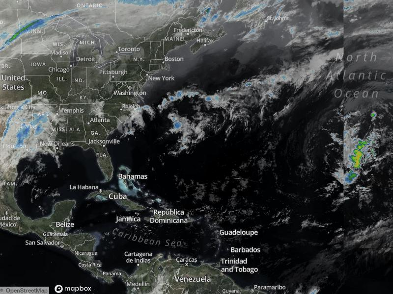 Atlantic Infrared Satellite