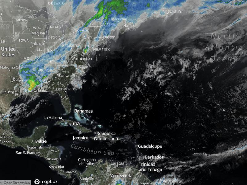 Atlantic Infrared Satellite