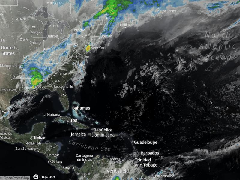 Atlantic Infrared Satellite