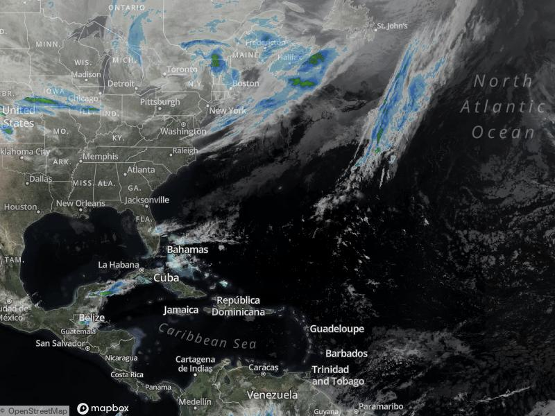 Atlantic Infrared Satellite