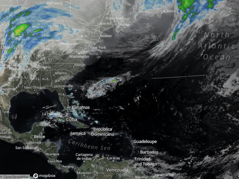 Atlantic Infrared Satellite