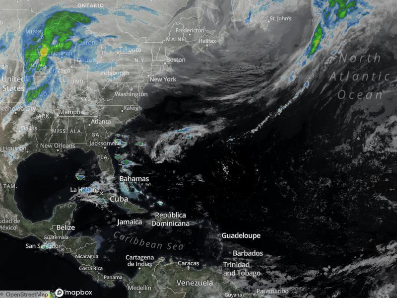 Atlantic Infrared Satellite