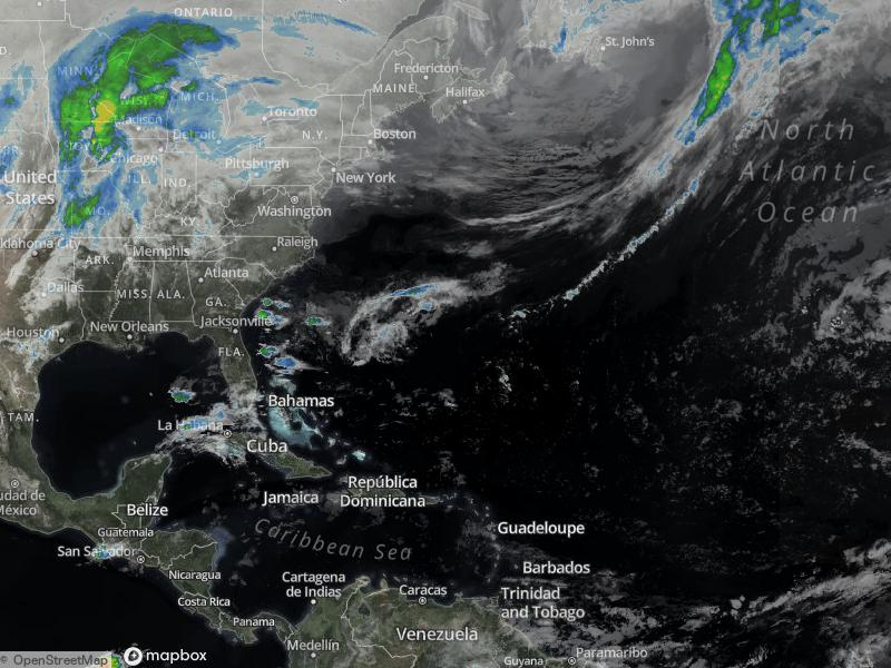 Atlantic Infrared Satellite