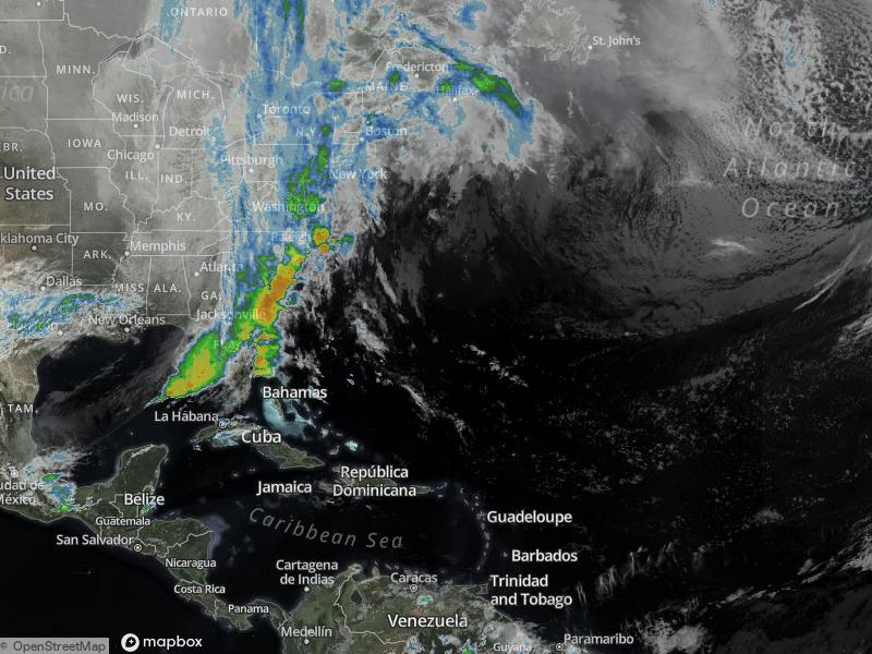 Atlantic Infrared Satellite