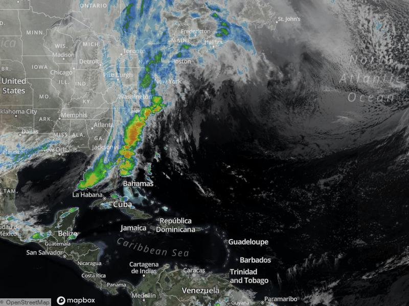 Atlantic Infrared Satellite