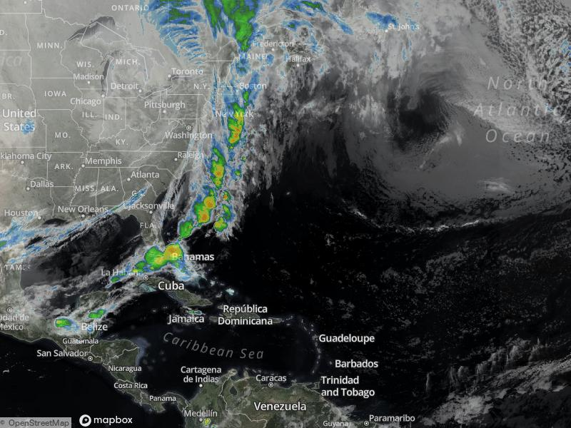 Atlantic Infrared Satellite
