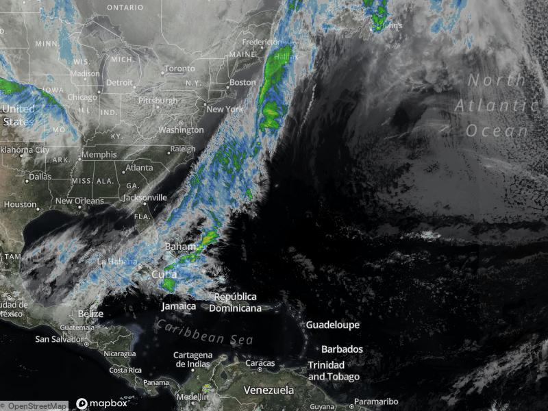 Atlantic Infrared Satellite