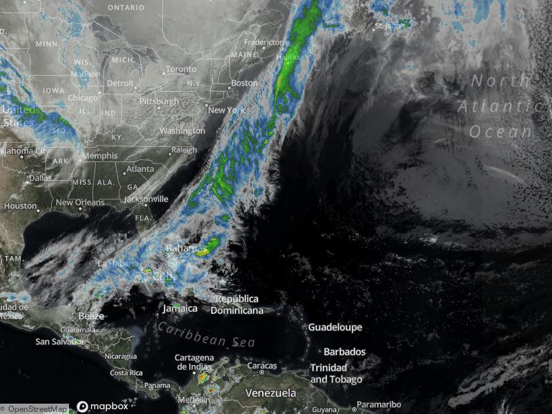 Atlantic Infrared Satellite