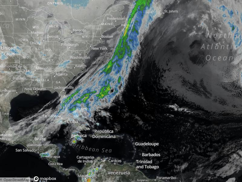 Atlantic Infrared Satellite