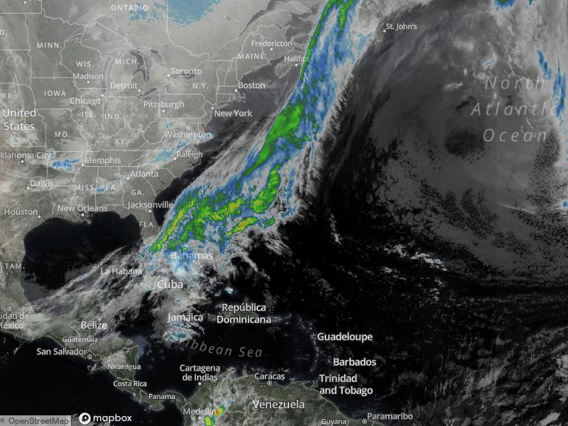 Atlantic Infrared Satellite