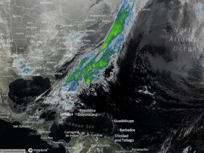 Atlantic Infrared Satellite