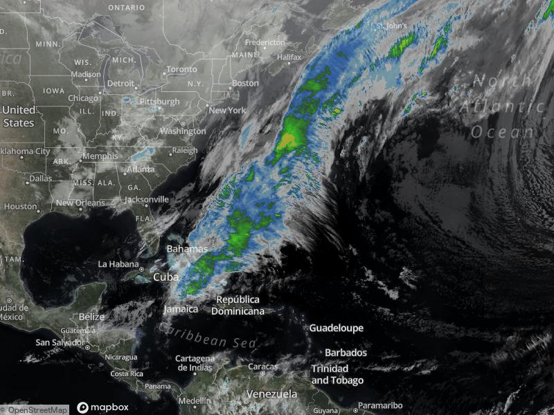 Atlantic Infrared Satellite