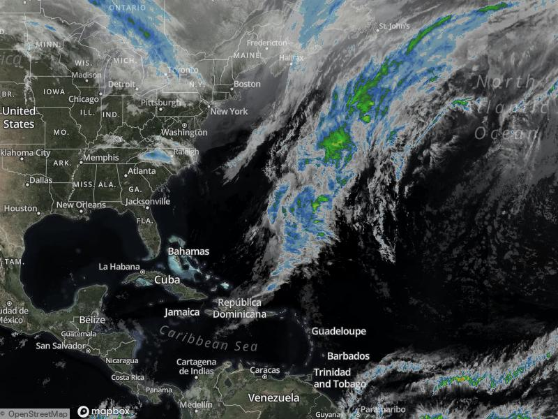 Atlantic Infrared Satellite