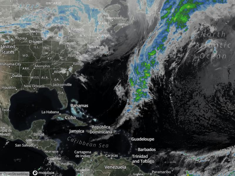 Atlantic Infrared Satellite