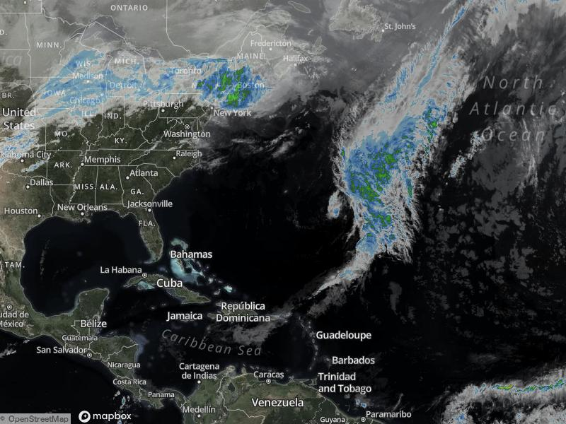 Atlantic Infrared Satellite