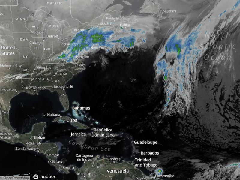 Atlantic Infrared Satellite