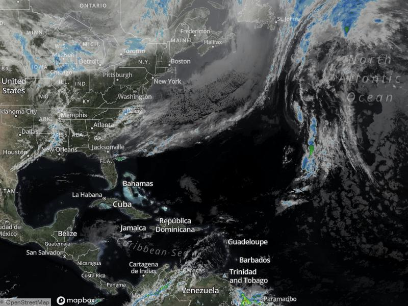 Atlantic Infrared Satellite