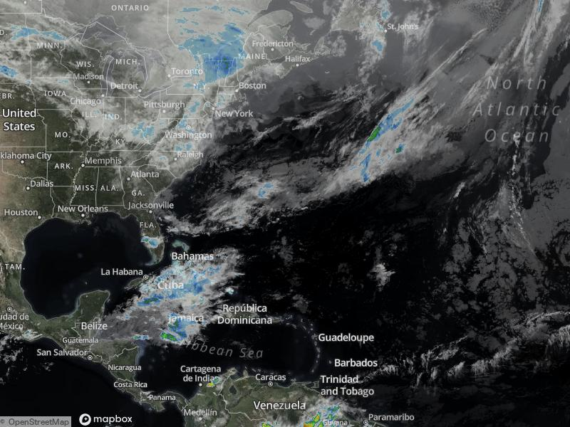 Atlantic Infrared Satellite