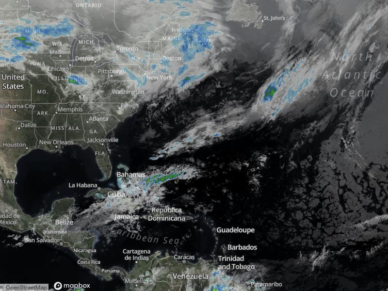 Atlantic Infrared Satellite