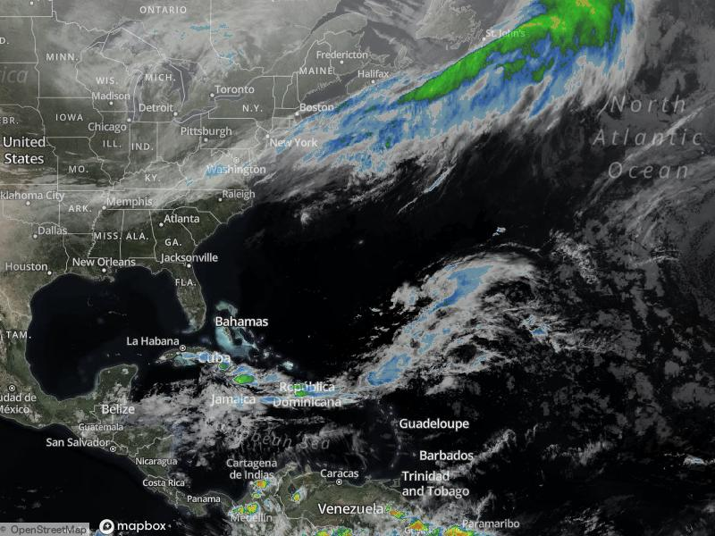 Atlantic Infrared Satellite