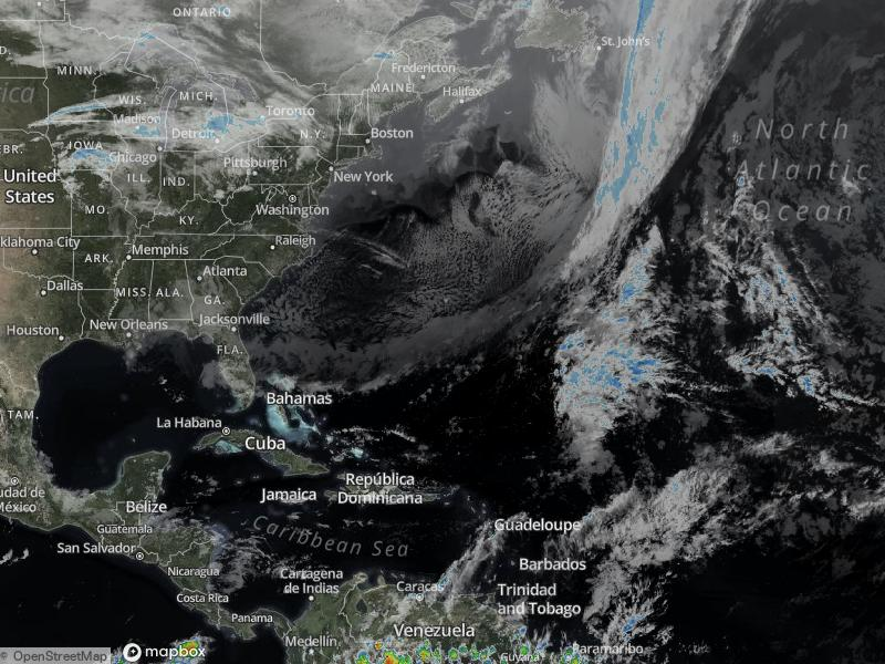 Atlantic Infrared Satellite