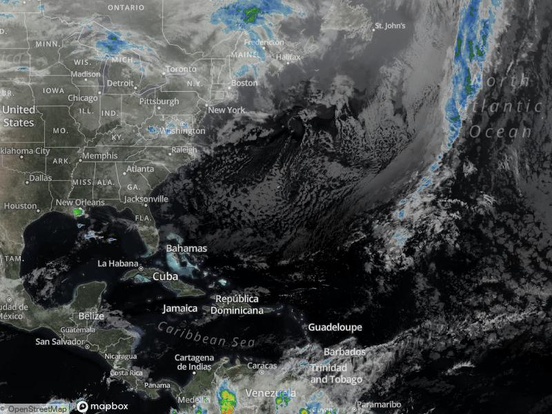 Atlantic Infrared Satellite