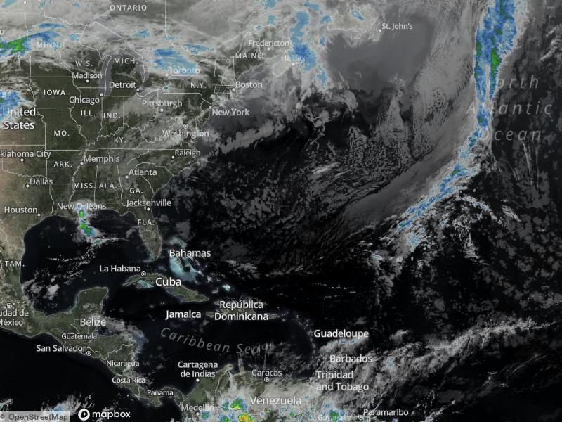 Atlantic Infrared Satellite
