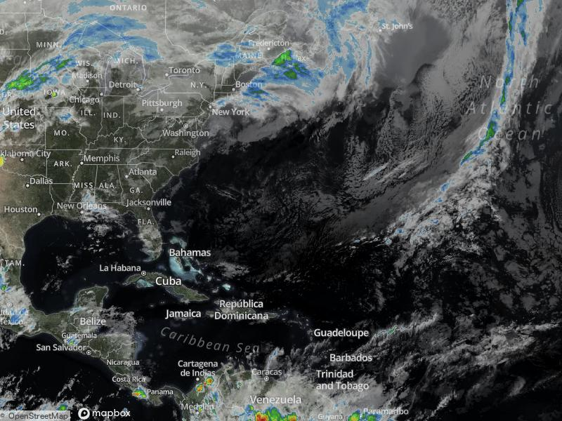 Atlantic Infrared Satellite