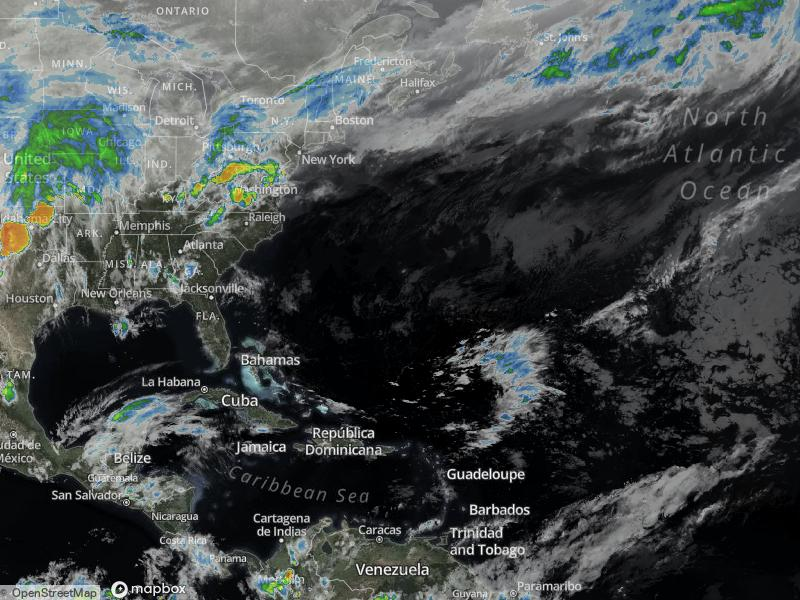 Atlantic Infrared Satellite