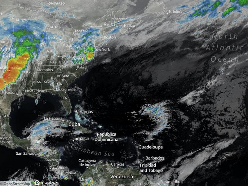 Atlantic Infrared Satellite
