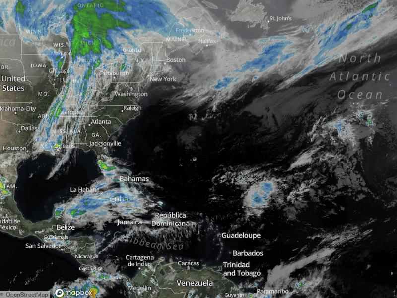 Atlantic Infrared Satellite